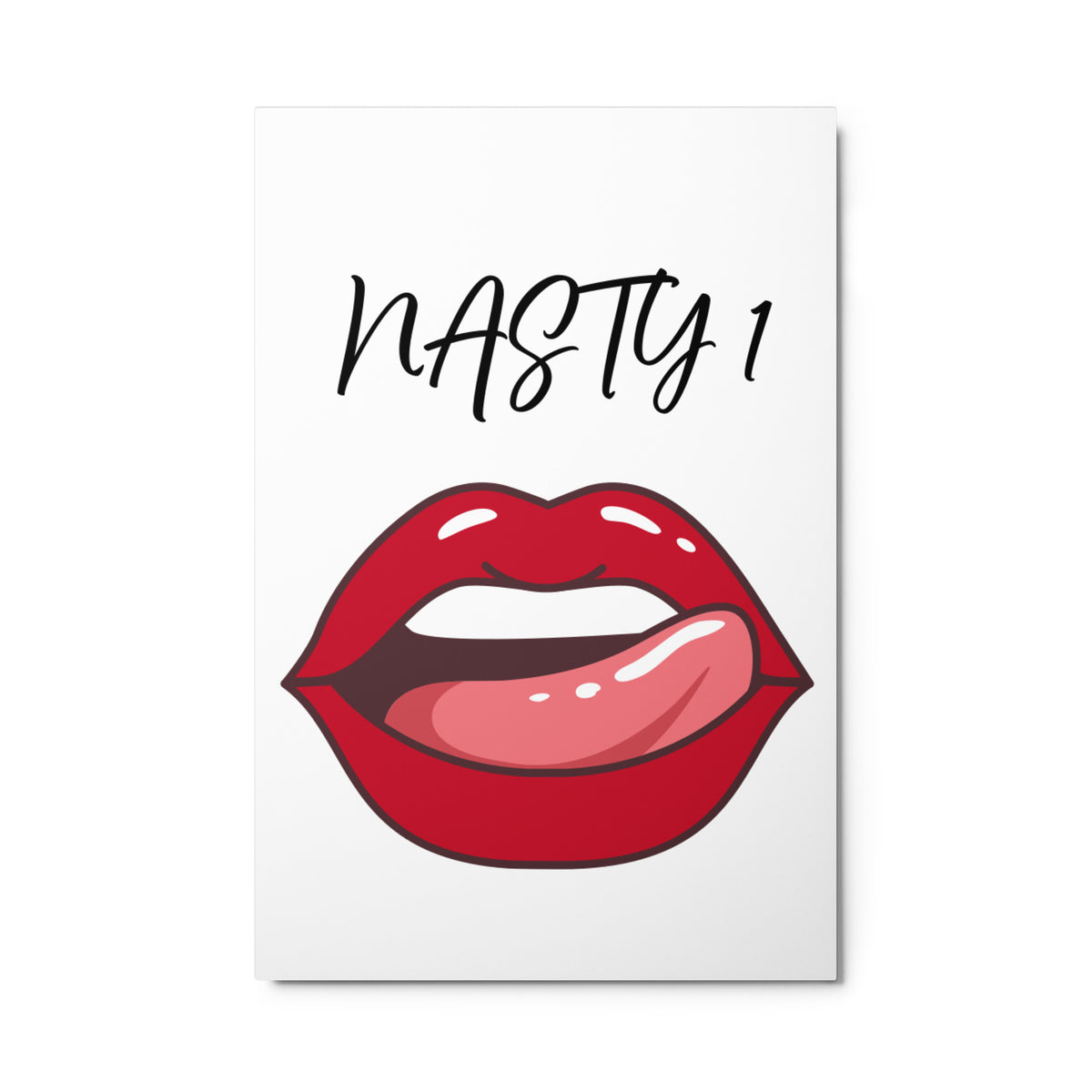 NASTY 1 Metal prints