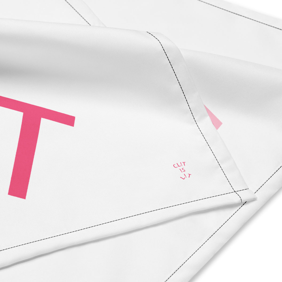 CL!T !S L!T All-over print bandana