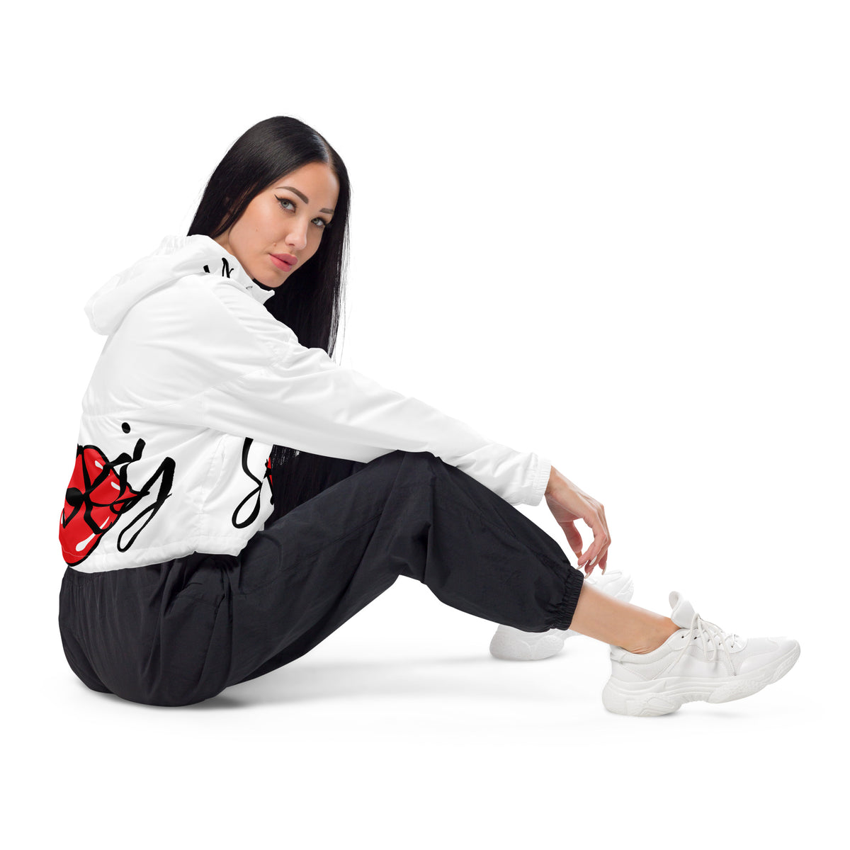 SXXY Women’s cropped windbreaker