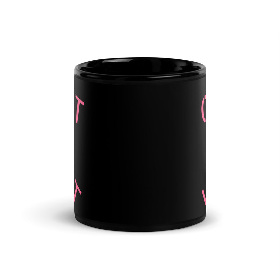 CL!T !S L!T Black Glossy Mug