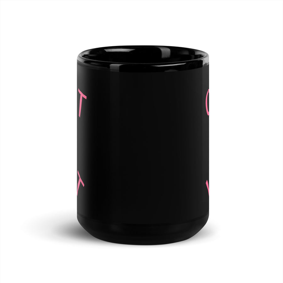 CL!T !S L!T Black Glossy Mug