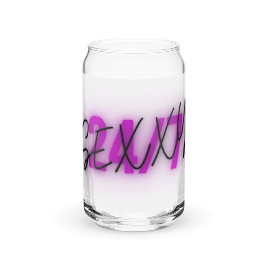 SEXXY 24/7 Can-shaped glass