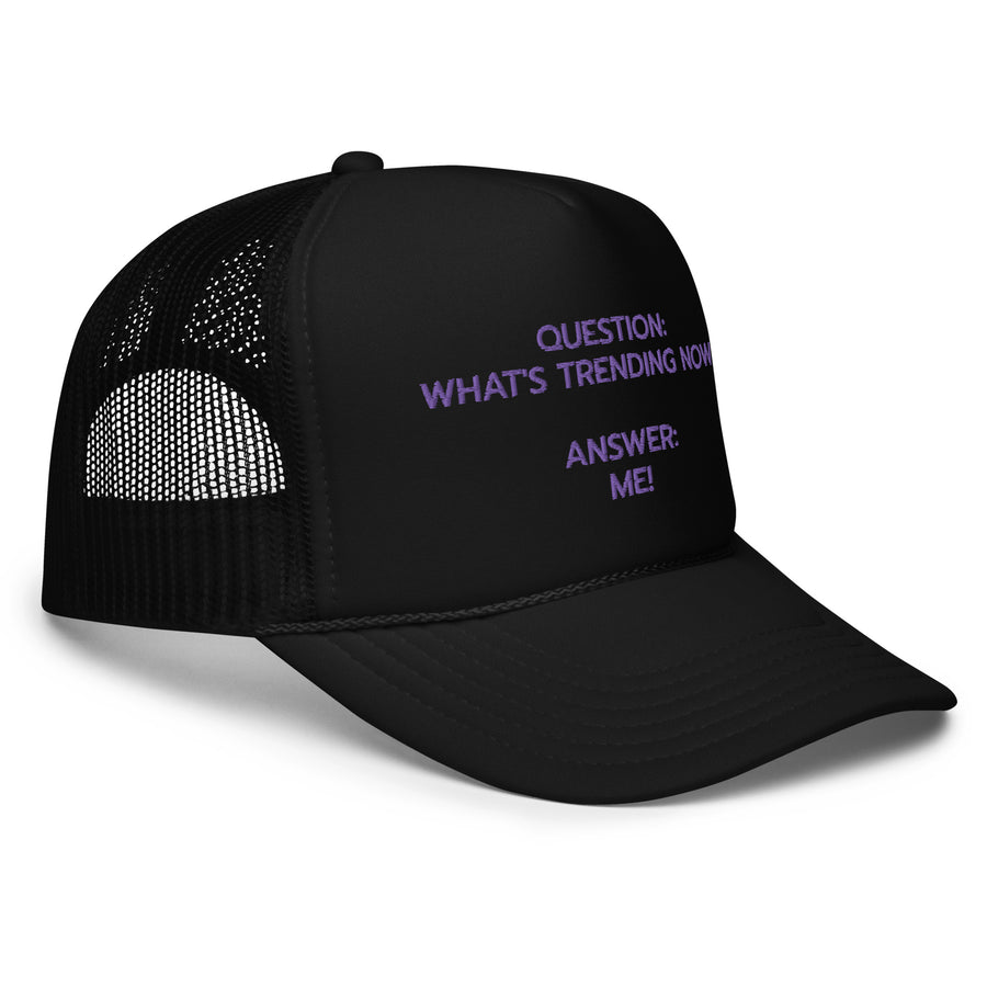 TRENDING Foam trucker hat