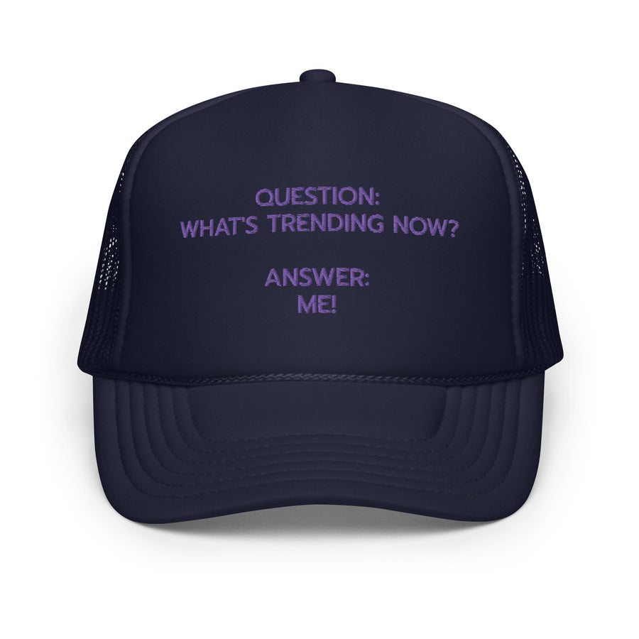 TRENDING Foam trucker hat