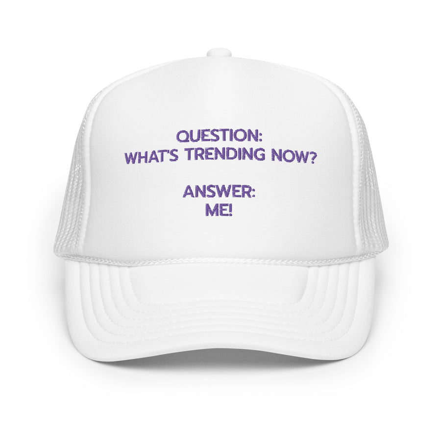 TRENDING Foam trucker hat