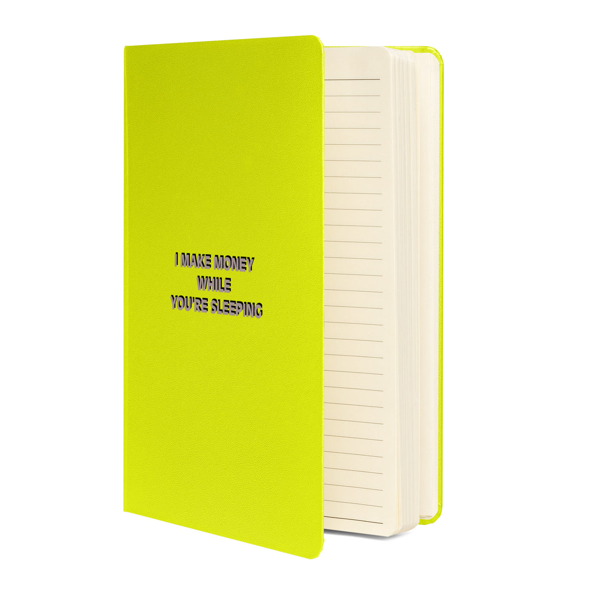 I MAKE MONEY Hardcover bound notebook