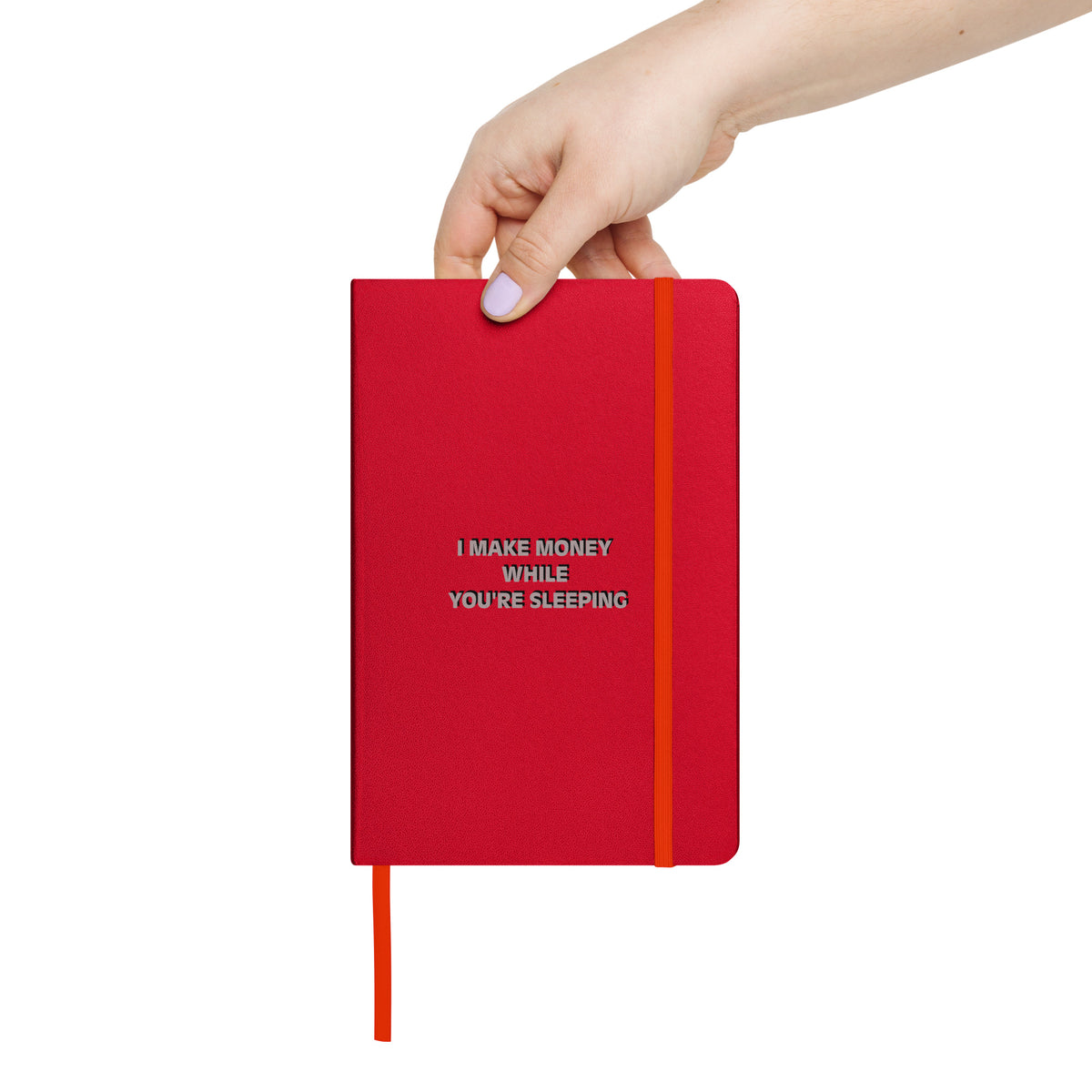 I MAKE MONEY Hardcover bound notebook