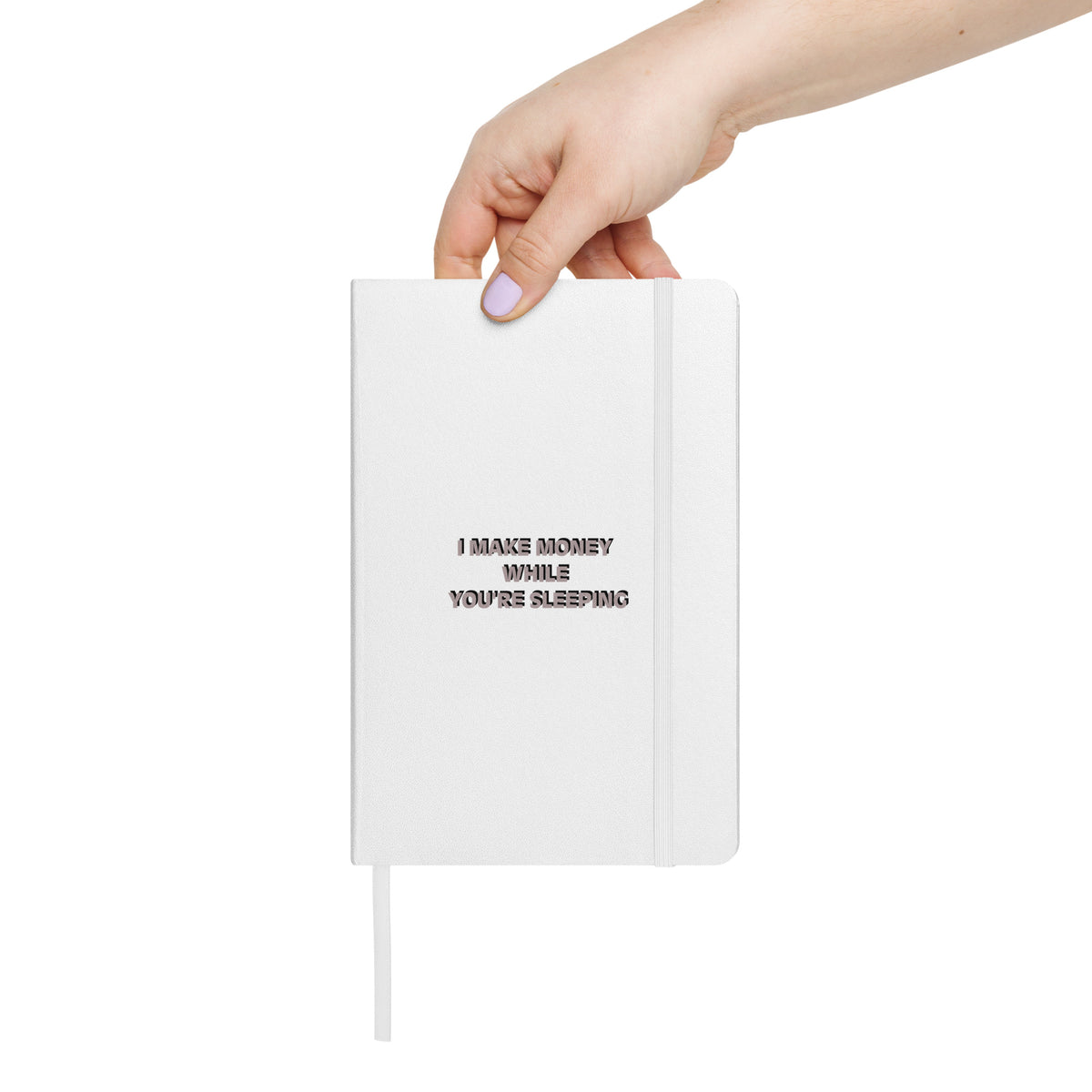 I MAKE MONEY Hardcover bound notebook