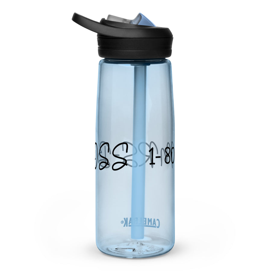 1-800-MRS-BOSS Sports water bottle