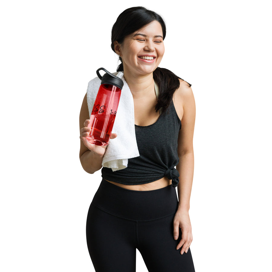 1-800-MRS-BOSS Sports water bottle