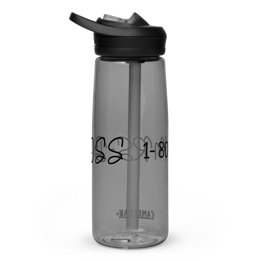 1-800-MRS-BOSS Sports water bottle