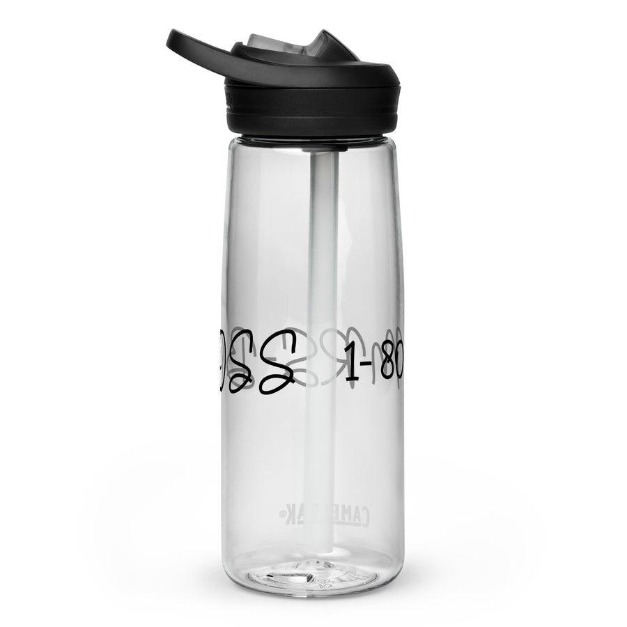 1-800-MRS-BOSS Sports water bottle