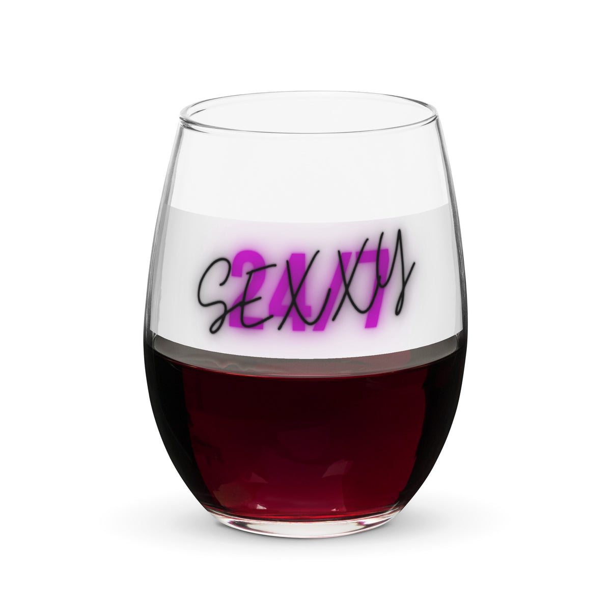 SEXXY 24/7 Stemless wine glass