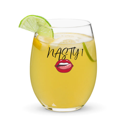 Nasty 1 Stemless wine glass