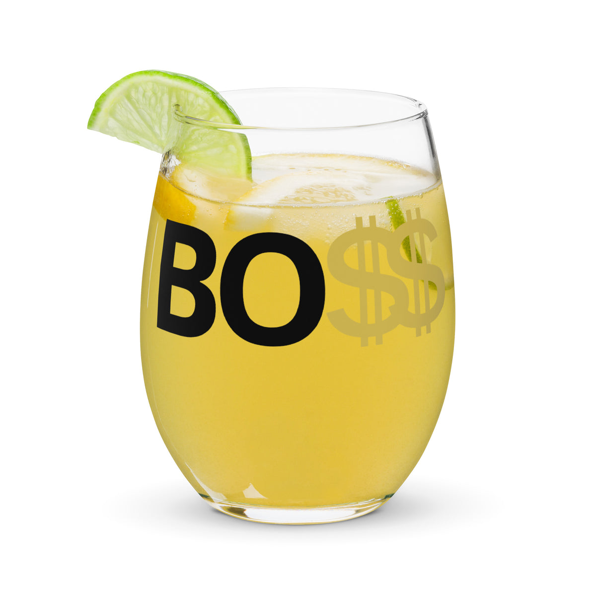 BOSS Stemless wine glass