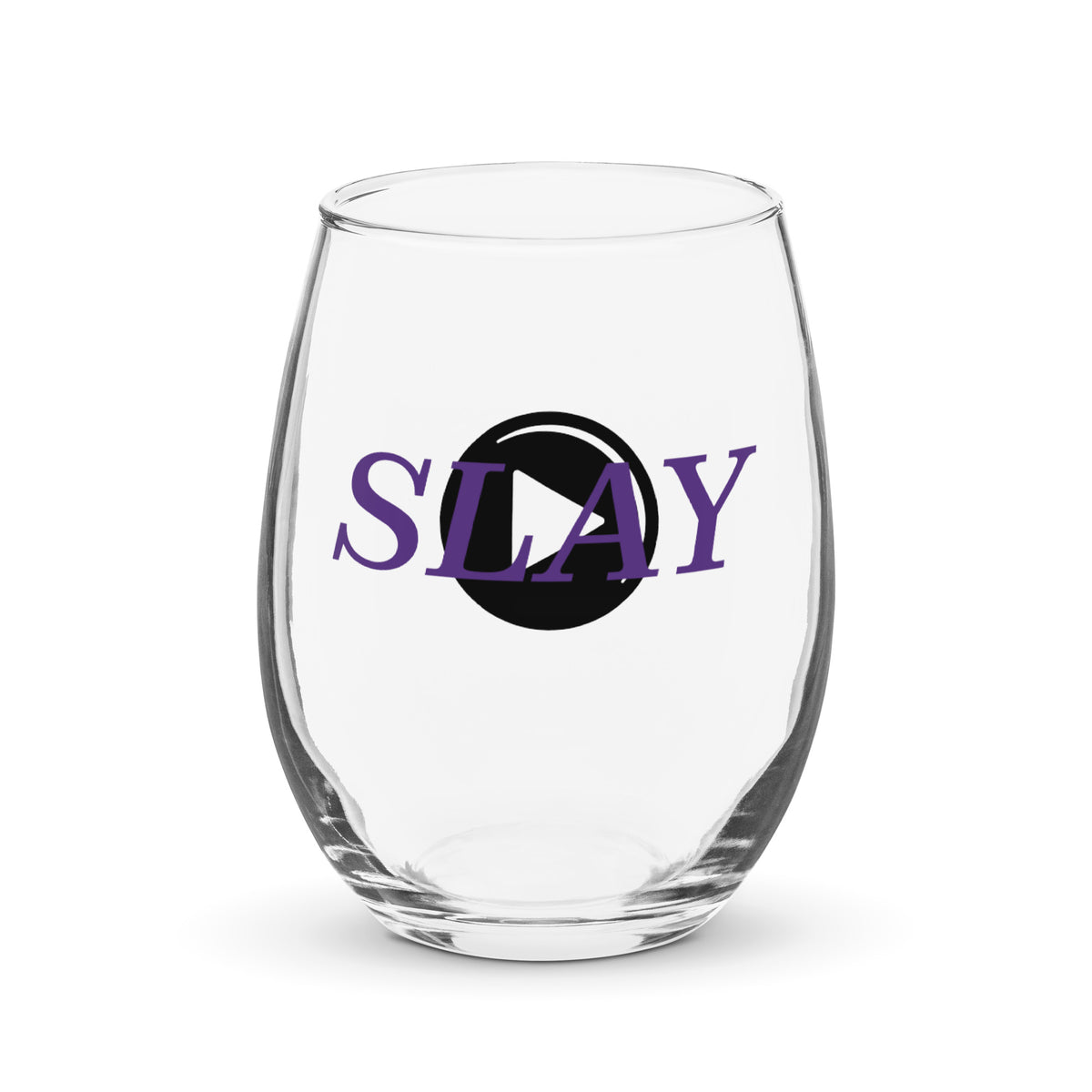PRESS SLAY Stemless wine glass