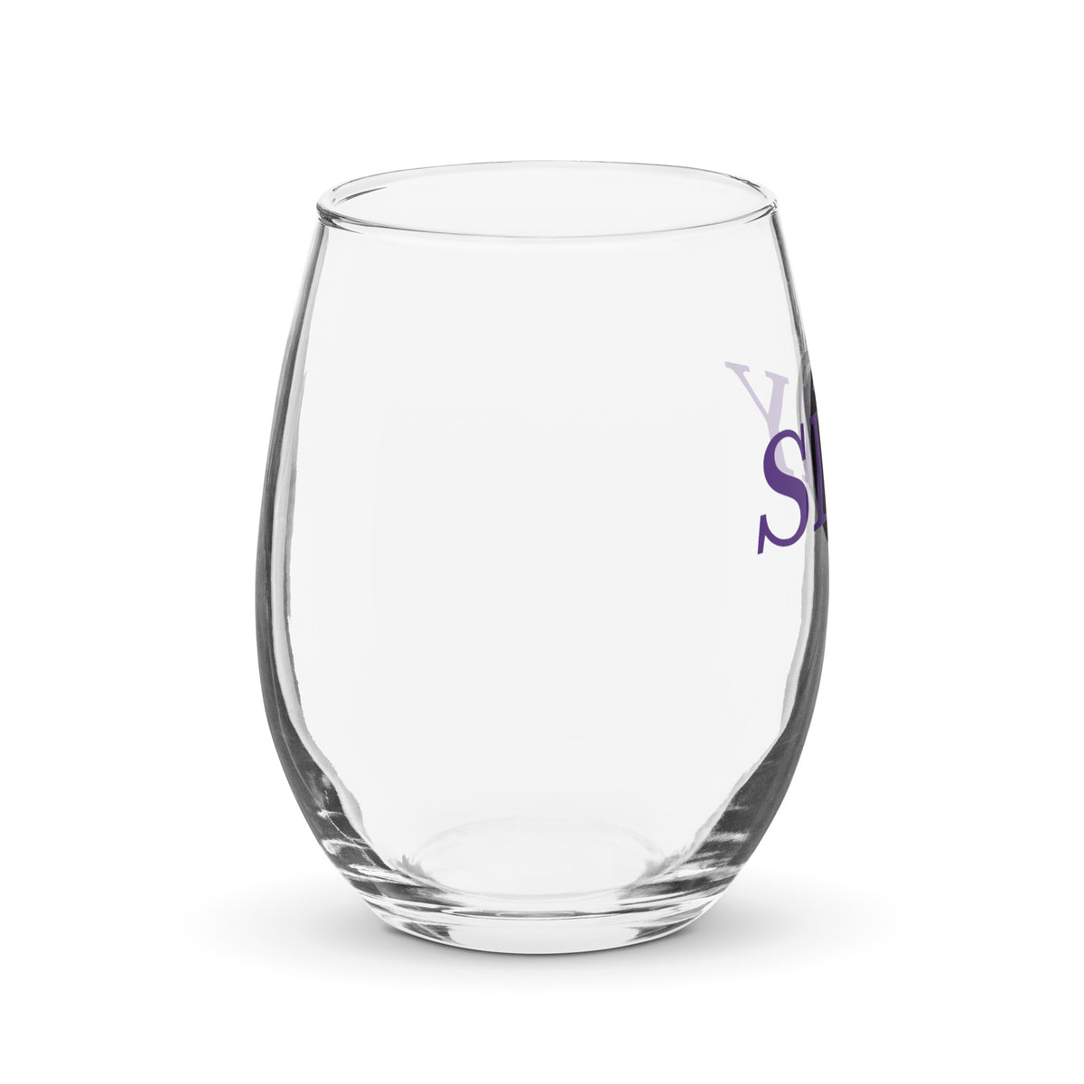 PRESS SLAY Stemless wine glass