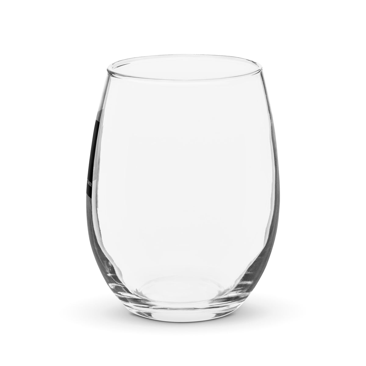 RATED B Stemless wine glass