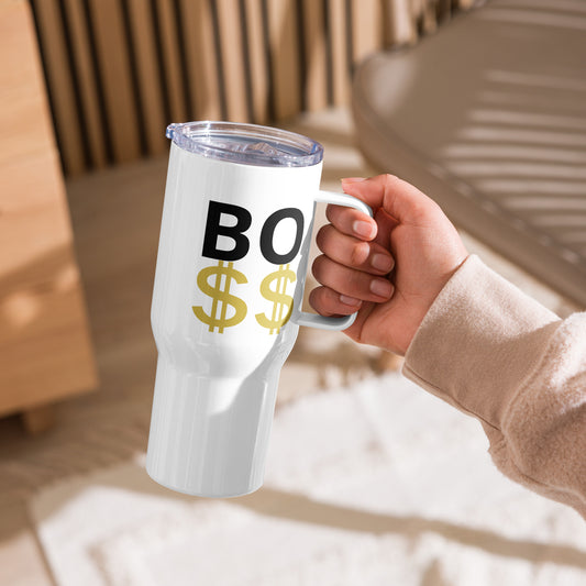 BOSS Travel mug with a handle