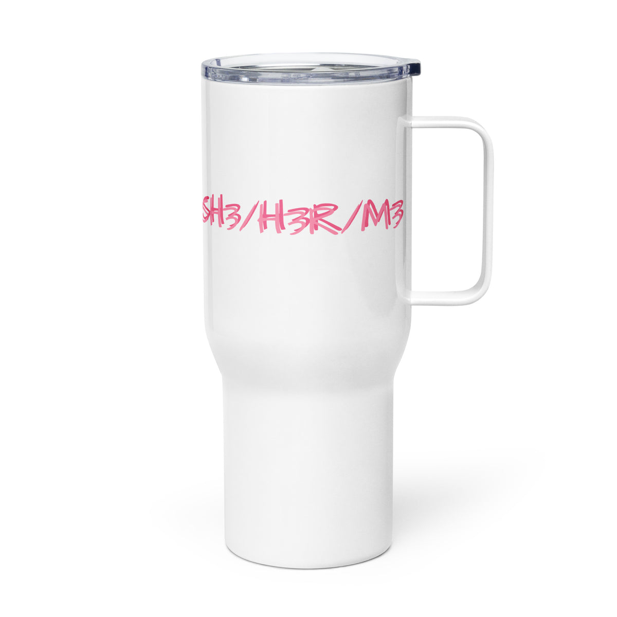 SH3/H3R/M3 Travel mug with a handle