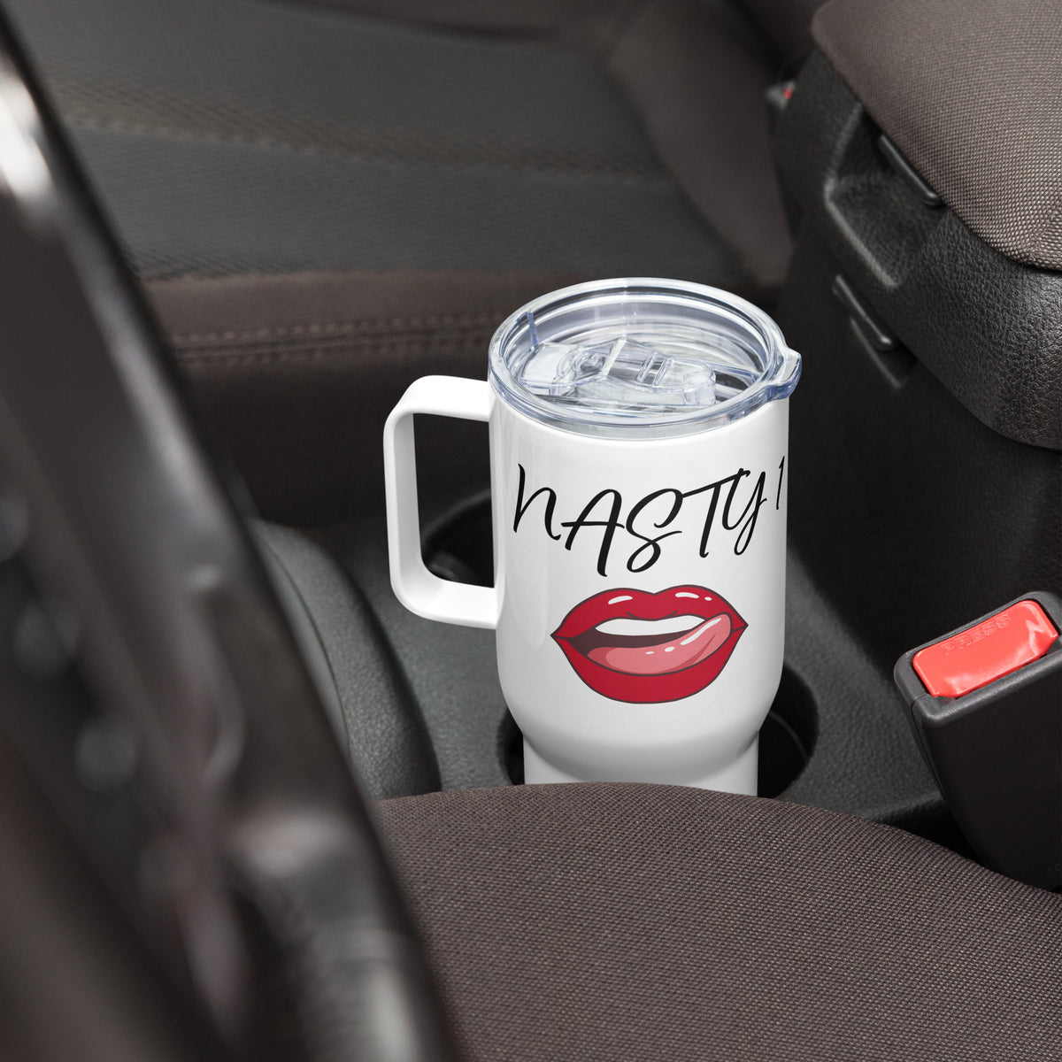 NASTY 1 Travel mug with a handle