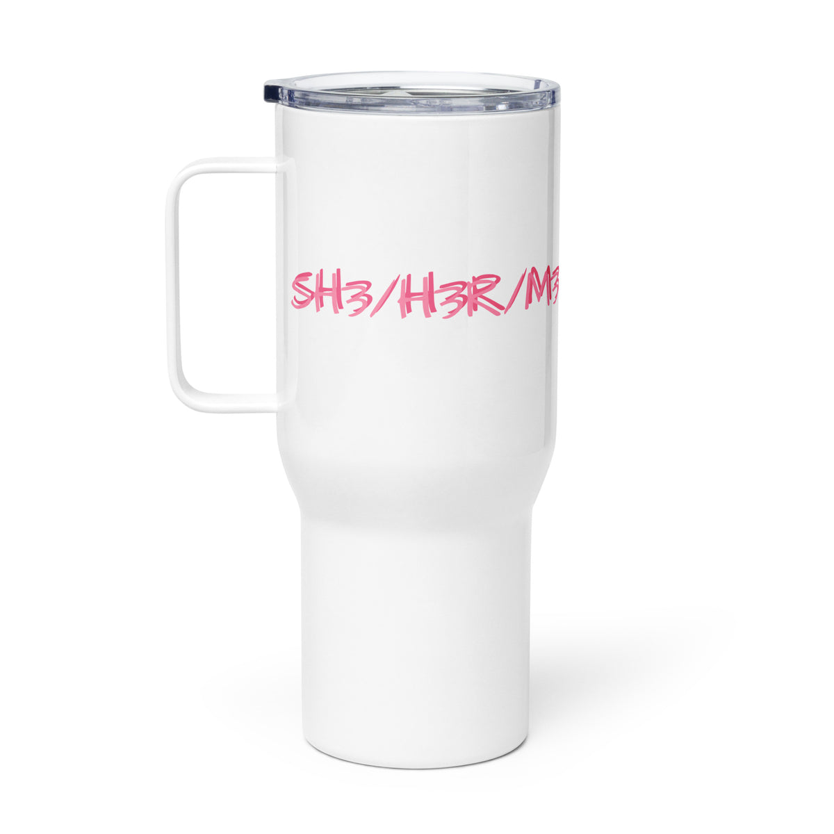 SH3/H3R/M3 Travel mug with a handle