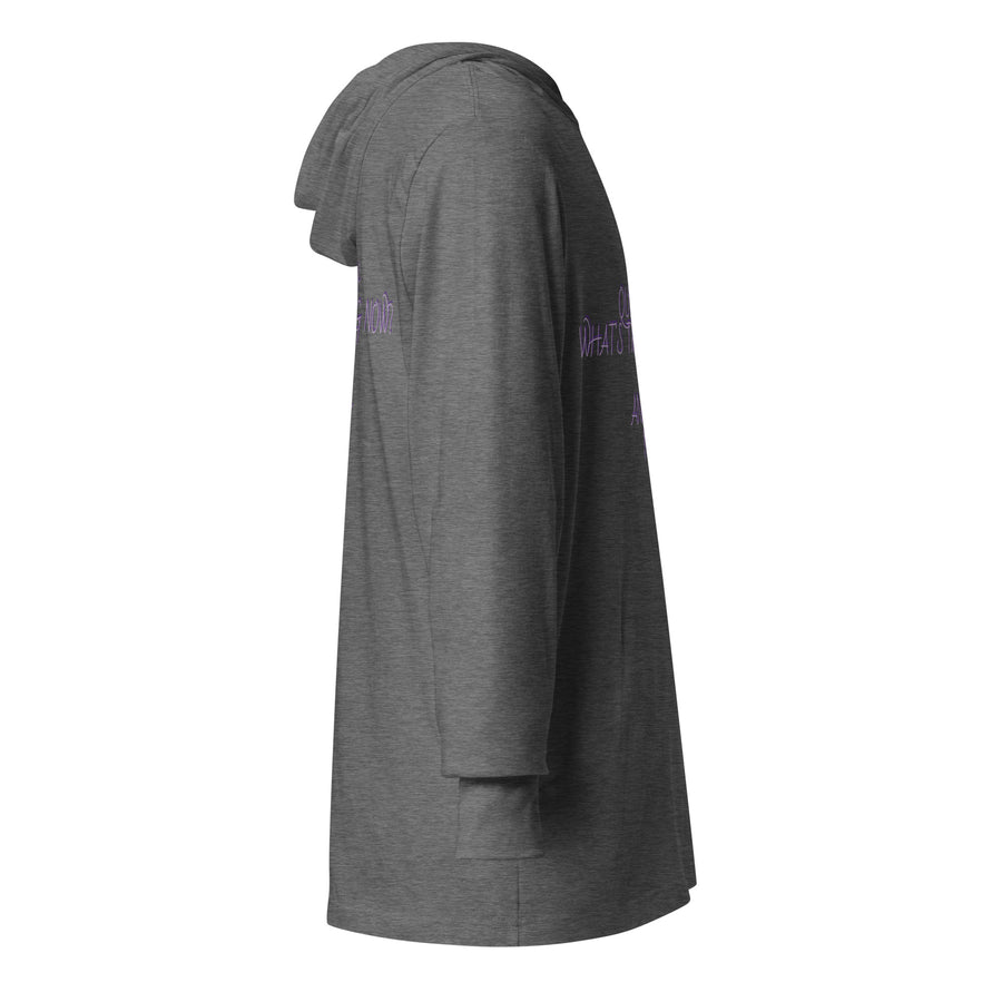 TRENDING Hooded long-sleeve tee