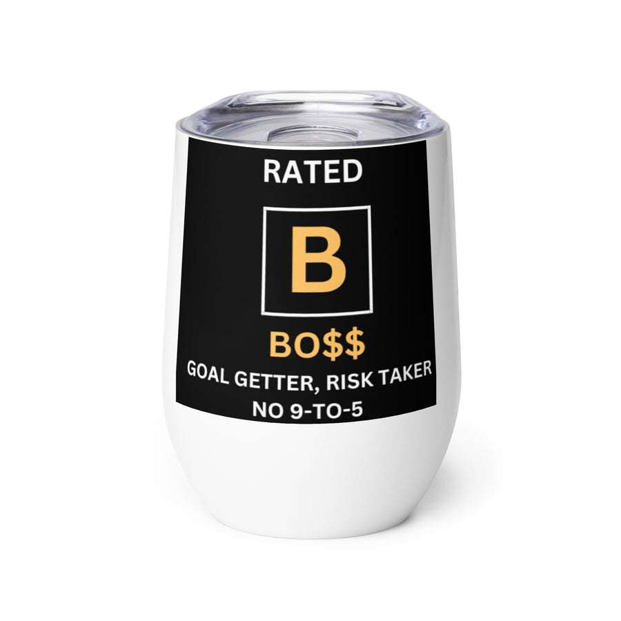 RATED B Wine tumbler