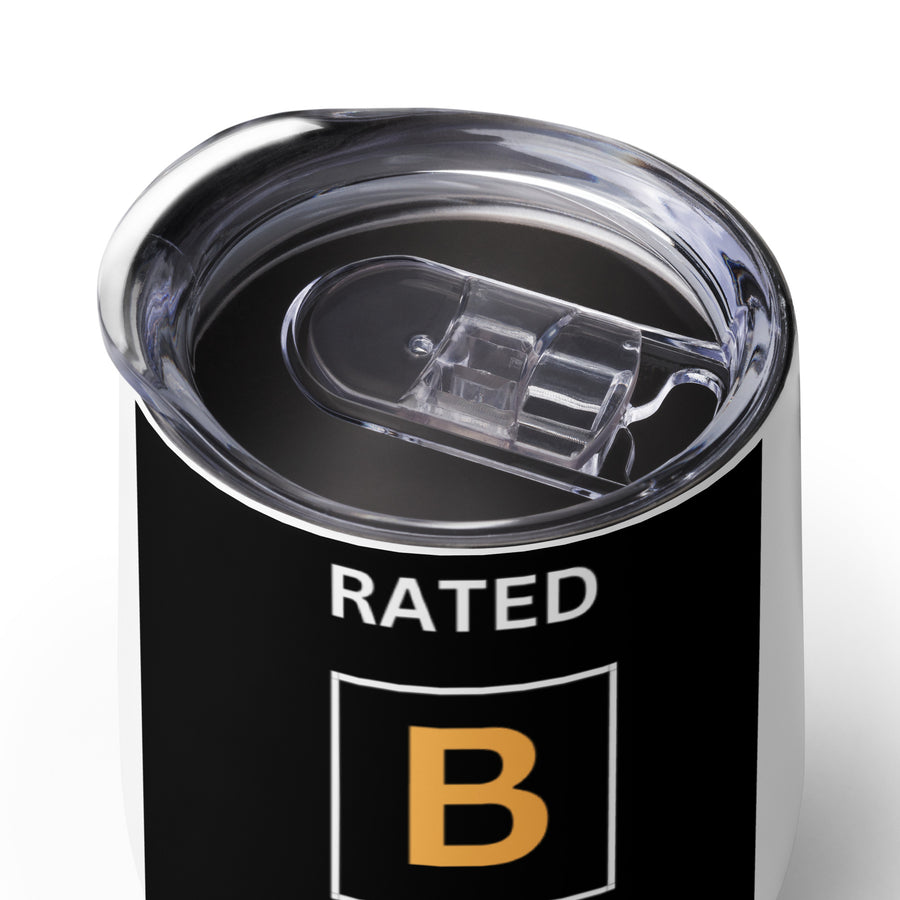 RATED B Wine tumbler