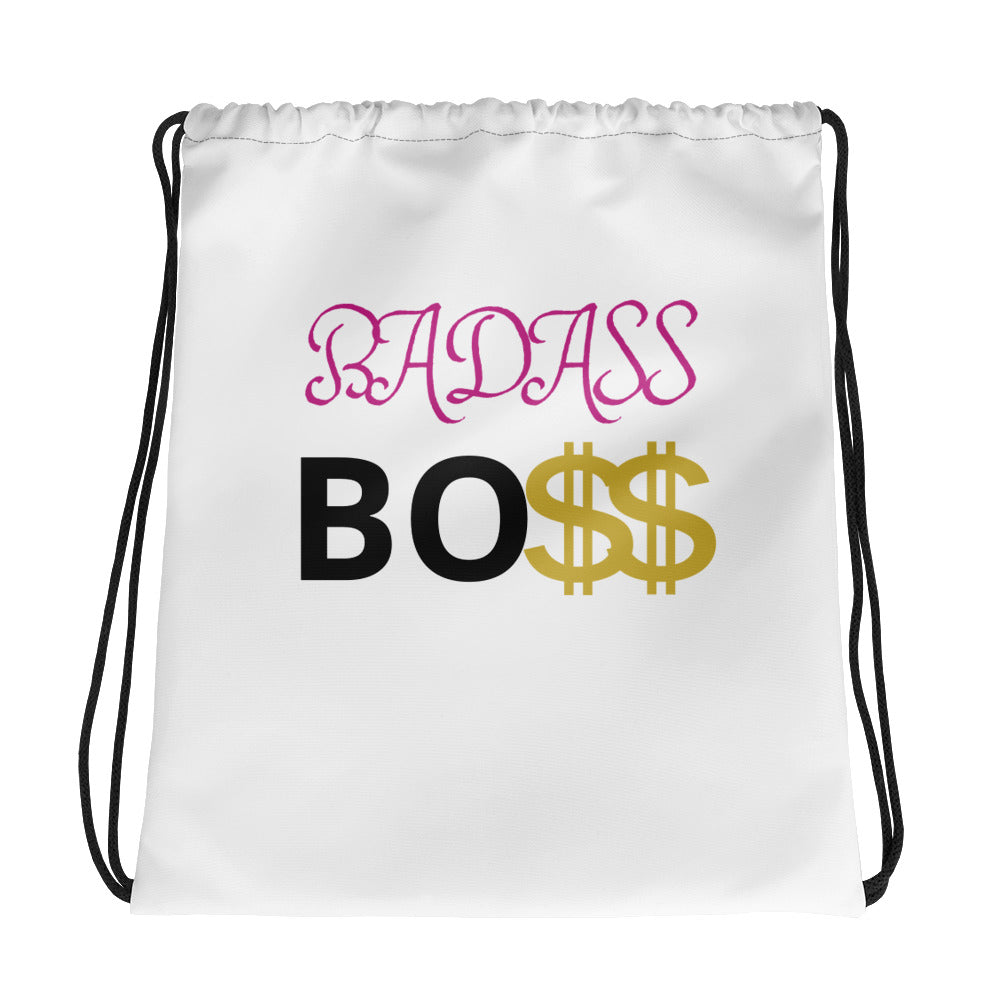 BADASS BOSS Drawstring bag for Women