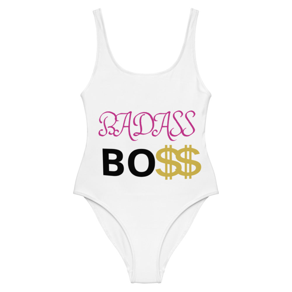 BADASS BO$$ One-Piece Swimsuit