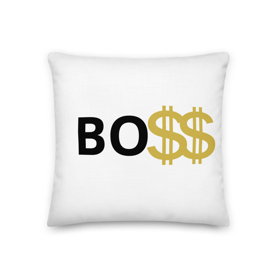 BADASS BO$$ Premium Pillow