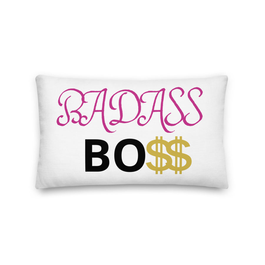 BADASS BO$$ Premium Pillow