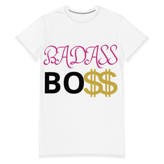 BADASS BOSS Women T-shirt dress