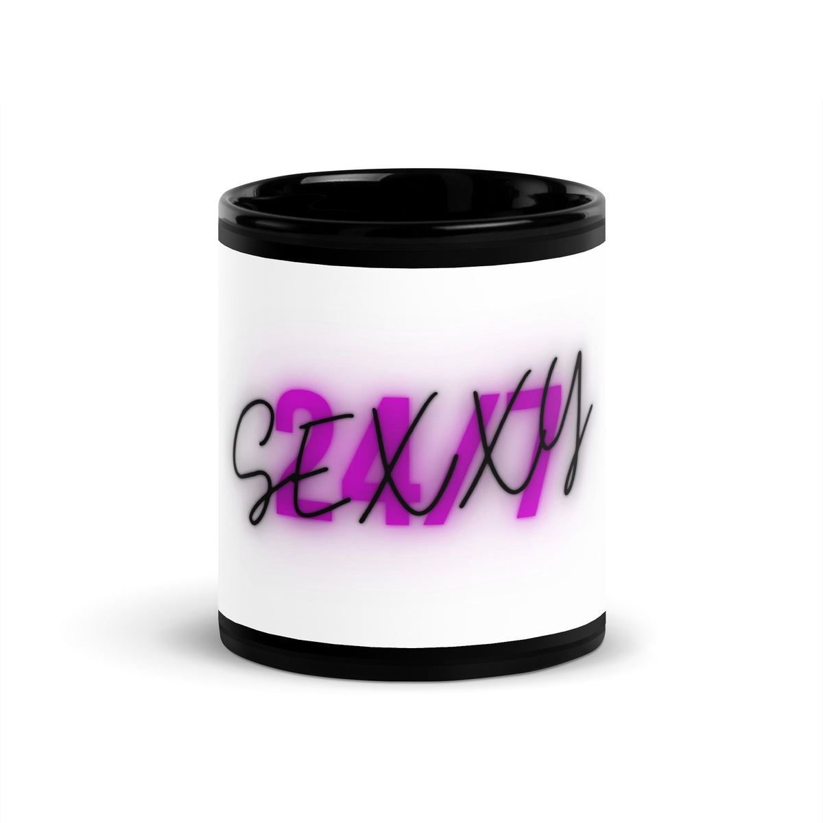 SEXXY 24/7 Black Glossy Mug