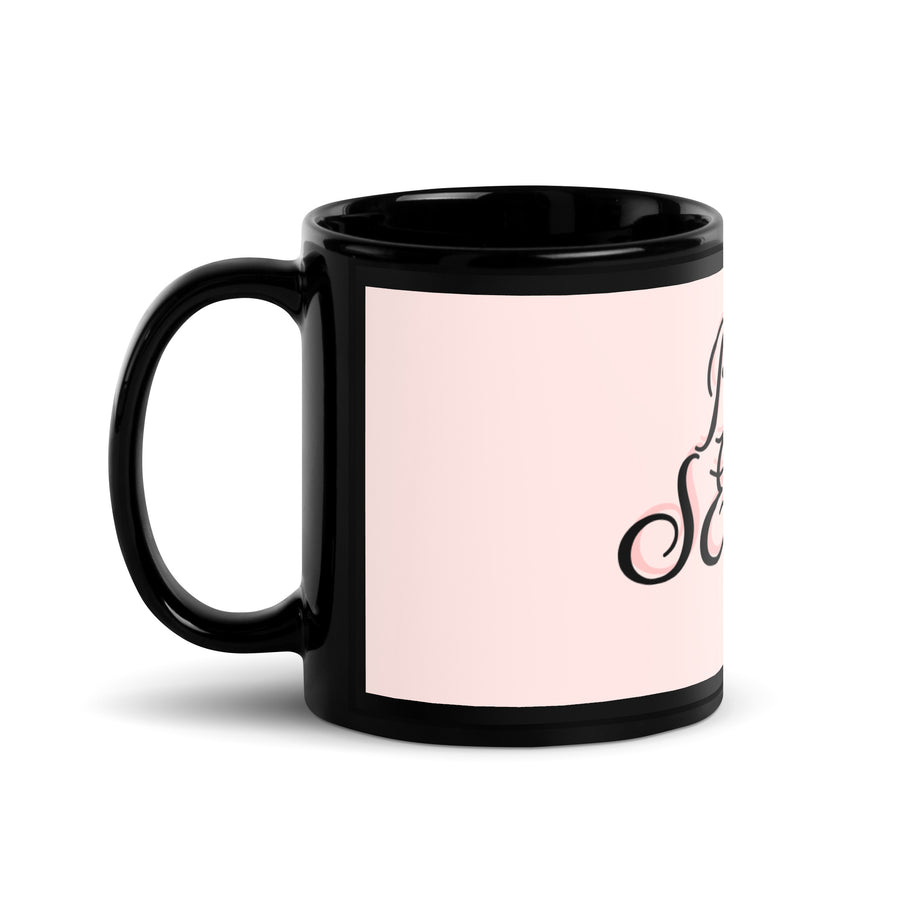 B U SEXXY Black Glossy Mug