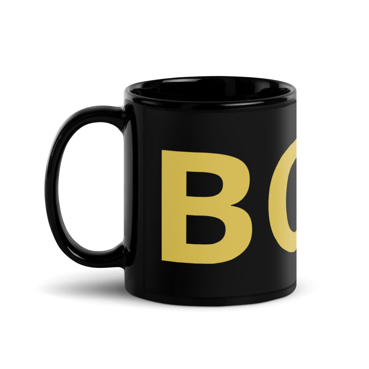 BO$$ Black Glossy Mug