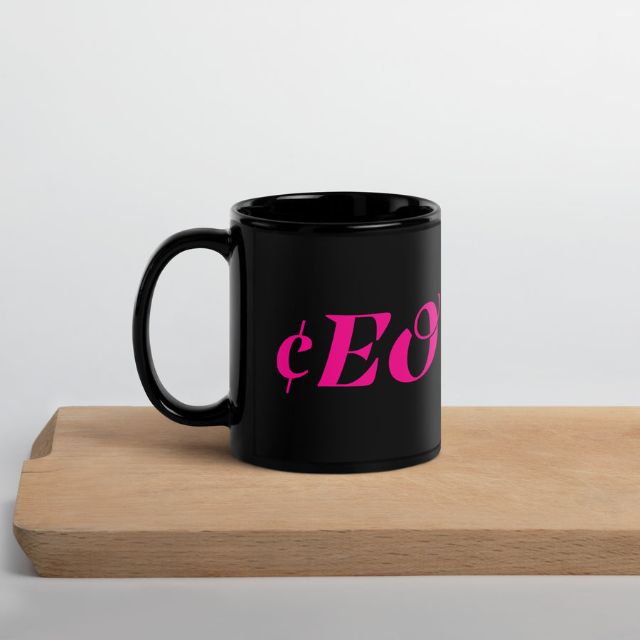 CEO Black Glossy Mug