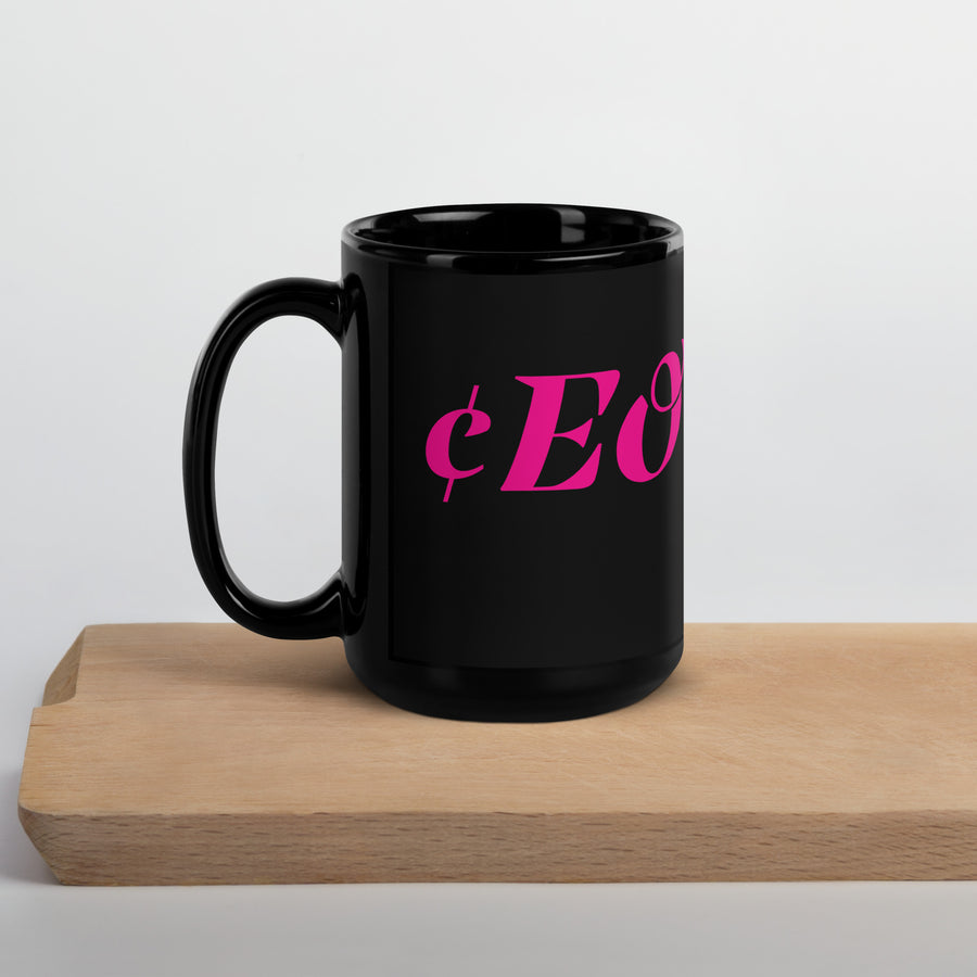 CEO Black Glossy Mug