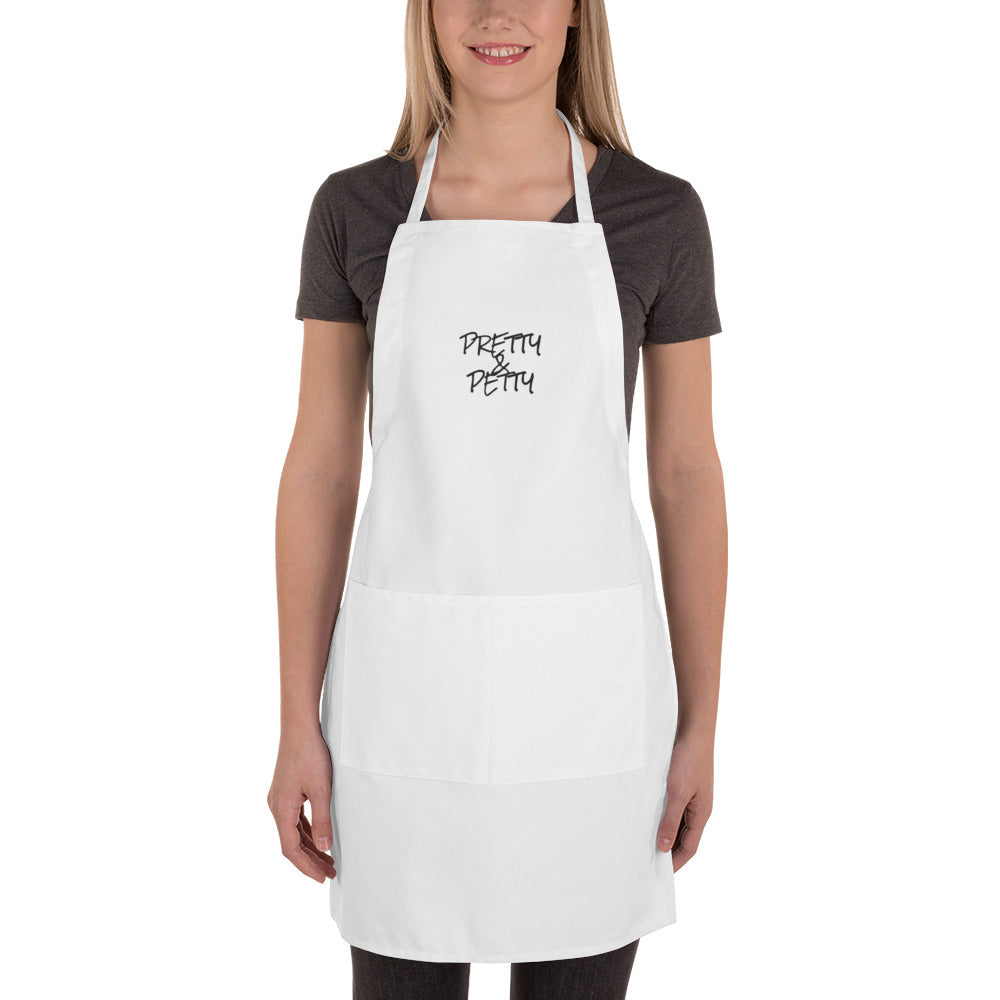 PRETTY & PETTY Embroidered Apron