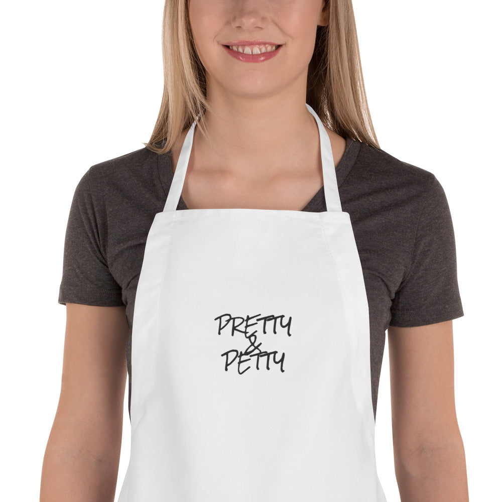 PRETTY & PETTY Embroidered Apron