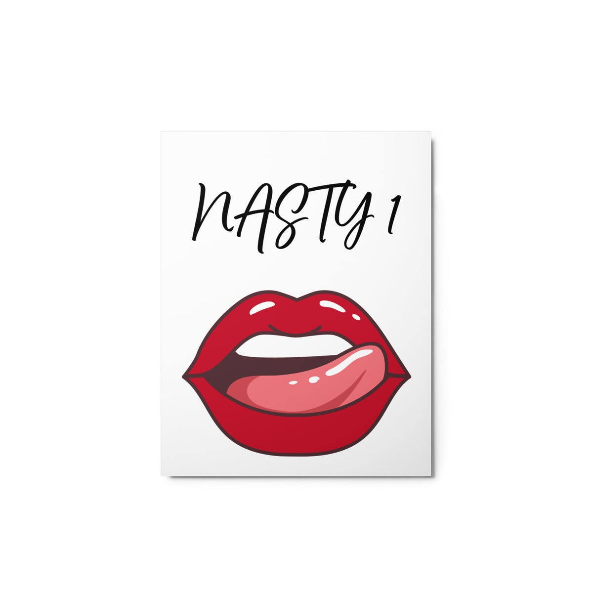 NASTY 1 Metal prints