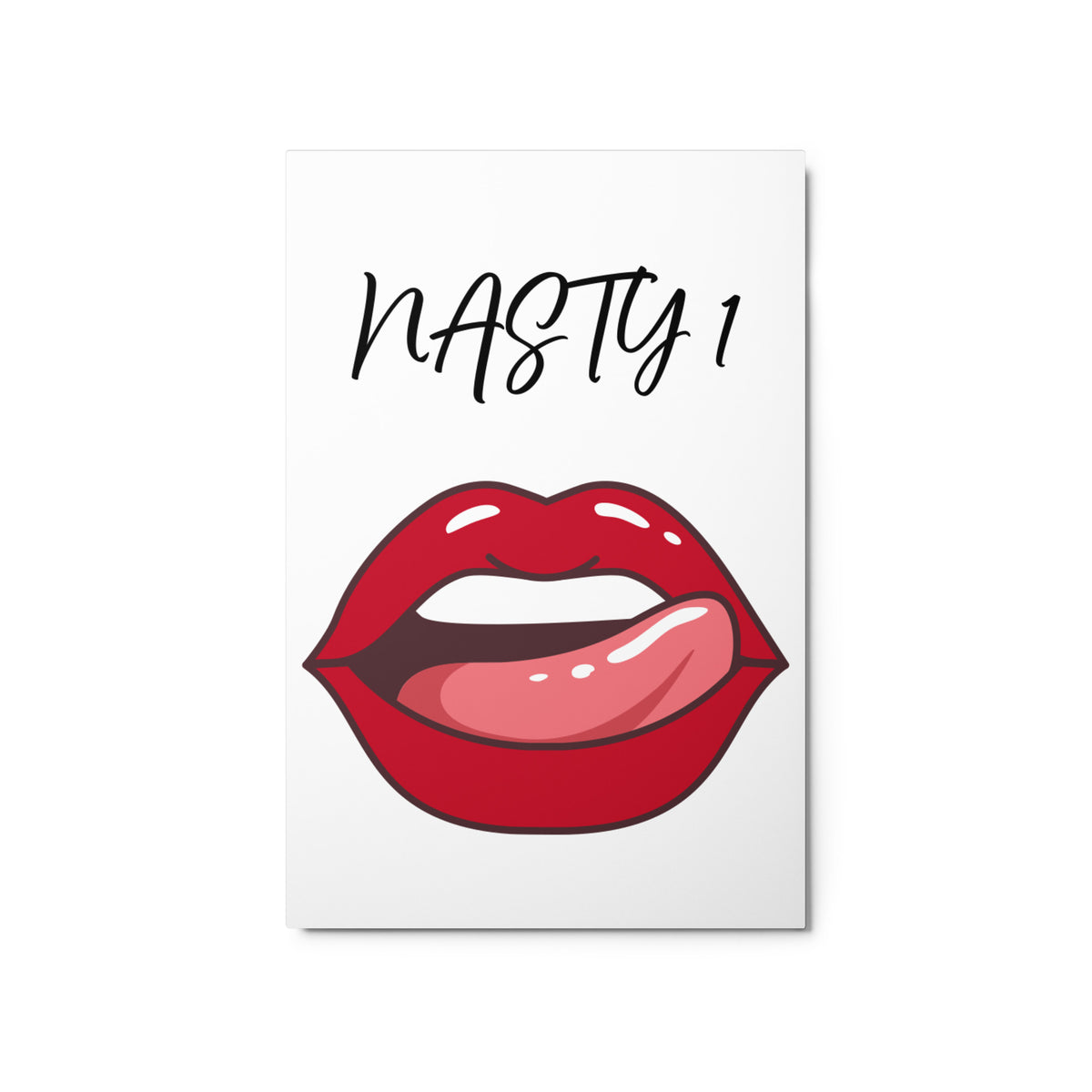 NASTY 1 Metal prints