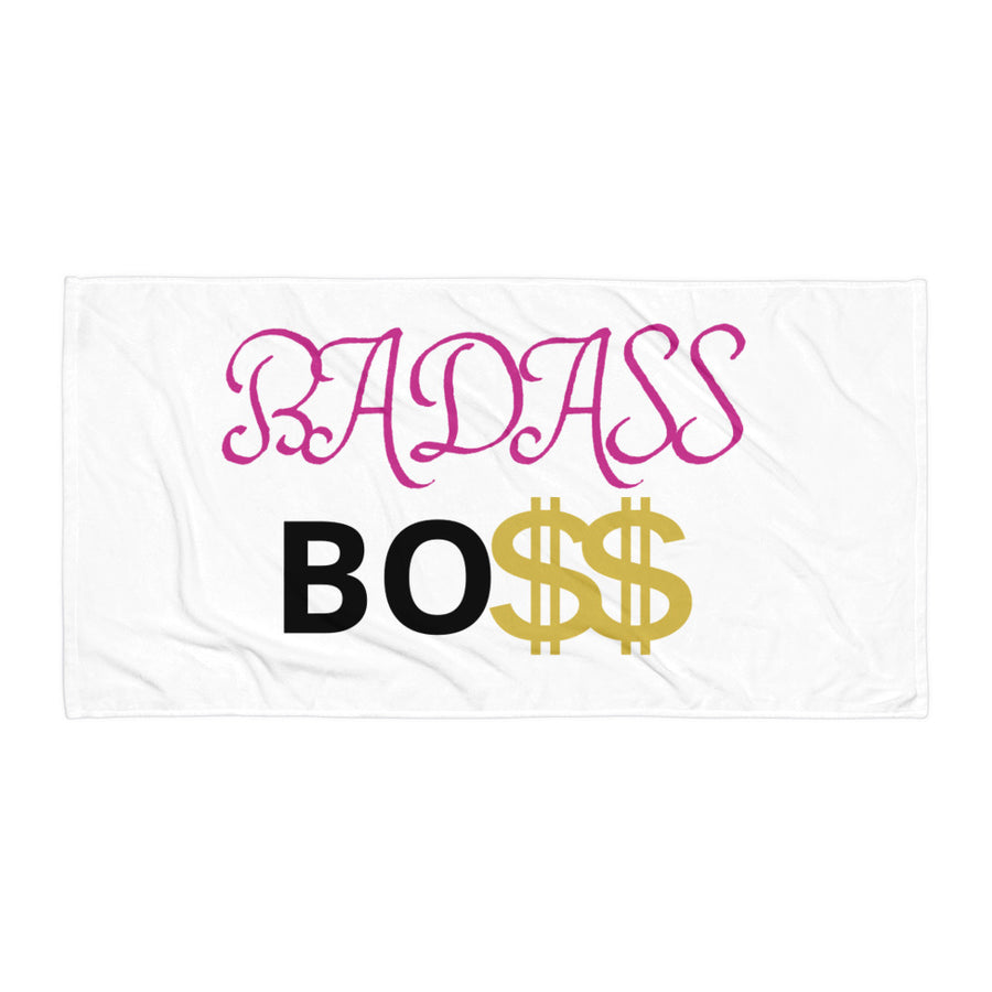 BADASS BOSS Bathroom Towel for Women