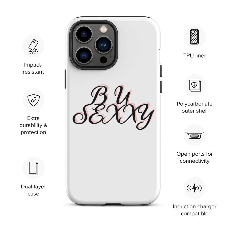 B U SEXXY Tough iPhone case