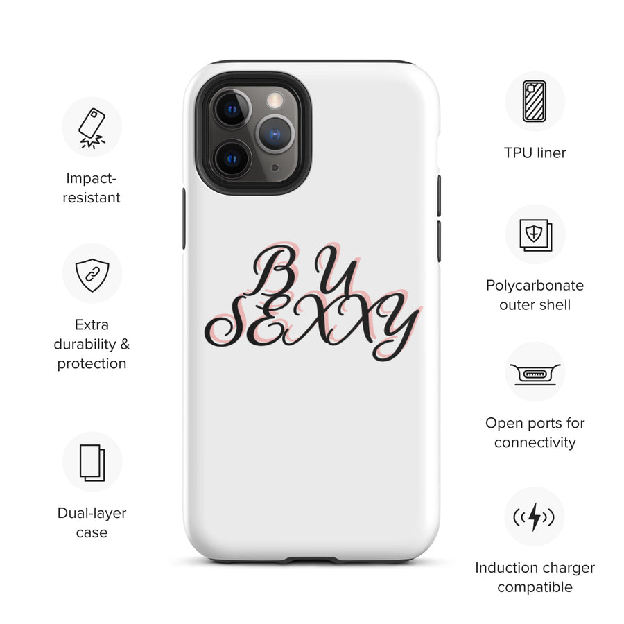 B U SEXXY Tough iPhone case