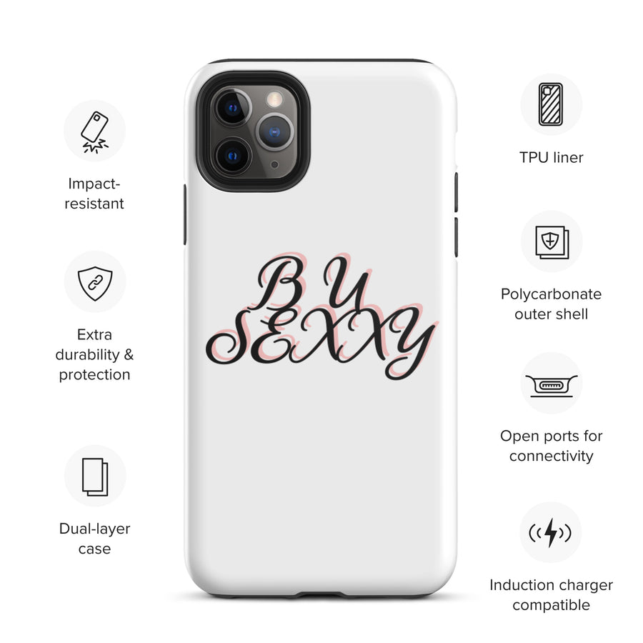 B U SEXXY Tough iPhone case