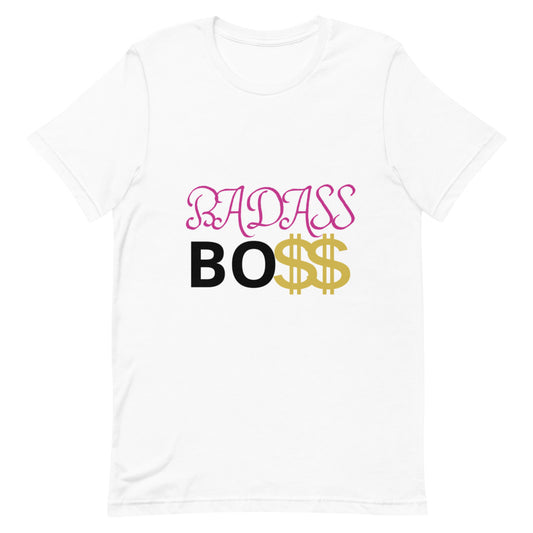 BADASS BOSS Short-Sleeve Unisex T-Shirt for Women