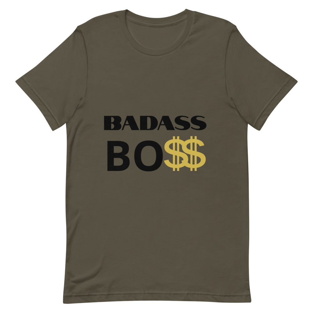 BADASS BOSS Short-Sleeve Unisex T-Shirt for Men