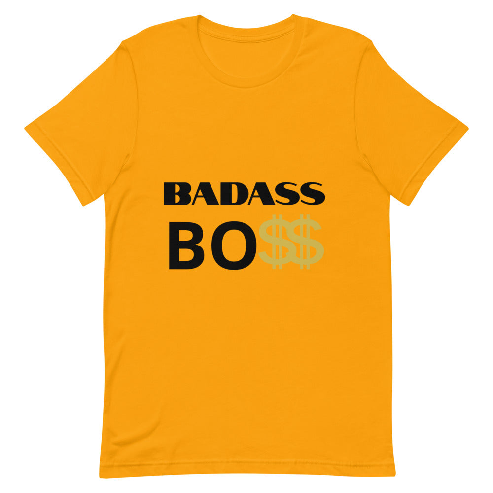BADASS BOSS Short-Sleeve Unisex T-Shirt for Men